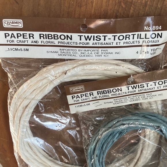 Crafting paper ribbon bundle: Multicolor Crafting Twine Set - Picture 11 of 13